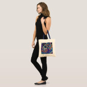 Sterrenbloemen Tote Bag (Voorkant (model))