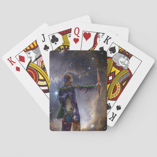 Sterrenboogschutter Pokerkaarten (Achterkant)