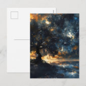 Sterrenboom Dreamscape Feestdagenkaart (Voorkant / Achterkant)