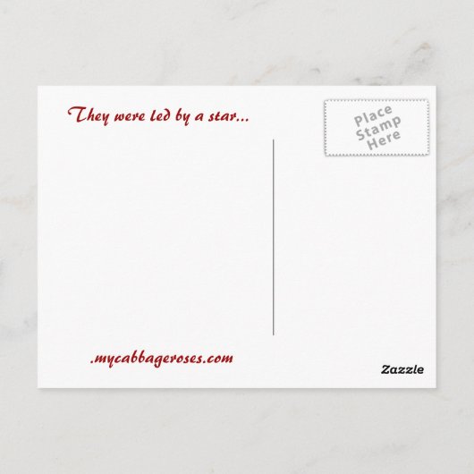 SterrenBriefkaart Briefkaart (Achterkant)