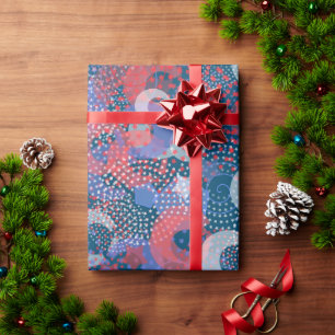 Sterrencirkel, Willekeurige overlapping Cadeaupapier