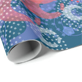Sterrencirkel, Willekeurige overlapping Cadeaupapier (Rol Hoek)