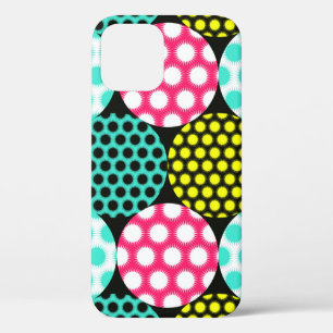 sterrencirkels naadloos patroon in multicolor pop  Case-Mate iPhone case