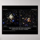 Sterrencluster en Quintuplet Star-cluster voor Arc Poster (Voorkant)
