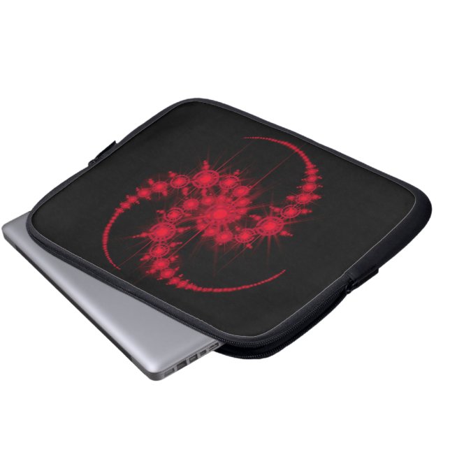 sterrencluster laptop sleeve (Voorkant onderkant)