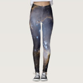 Sterrenclusters Galaxy Space Universe Leggings (Voorkant)