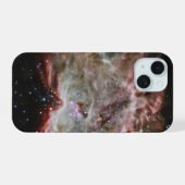 Sterrenclusters in het centrum van de Vlamnevel. iPhone 15 Case (Achterkant horizontaal)