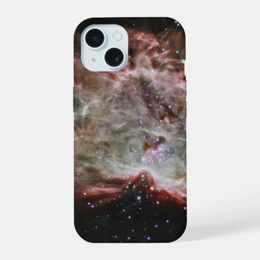 Sterrenclusters in het centrum van de Vlamnevel. iPhone 15 Case (Achterkant)