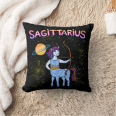 Sterrenconstellatie Sagittarius zodiac Kussen (Deken)