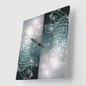 sterrenconstellatie zodiac astrologie Zodiac Pisce Vierkante Klok (Hoek)