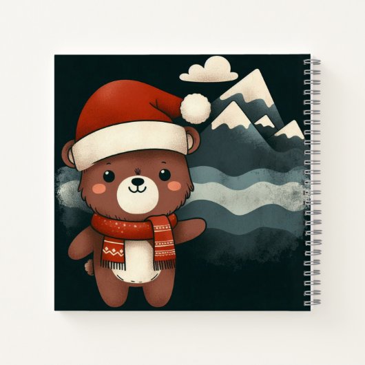 Sterrendennen - Betoverde Eva van het Santa Beer Notitieboek (Achterkant)