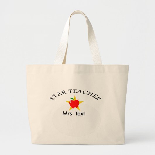 sterrendocent grote tote bag (Voorkant)