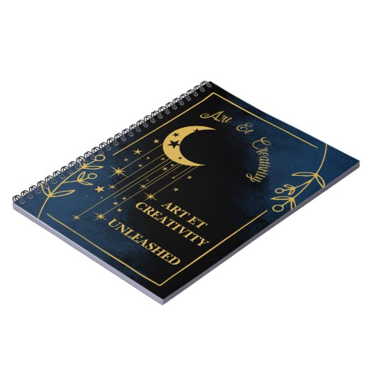 Sterrendromen Spiral Notitieboek (Linkerzijde)