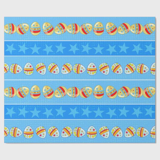 Sterreneieren Cadeaupapier (Vlak)
