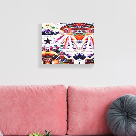 sterreneiland canvas afdruk (Insitu (Woonkamer))