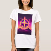 Sterrenelegantie" of "Galactic Chic" T-shirt (Voorkant)