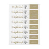 Sterrenfoto van Merry kerstpenseel (Vel)