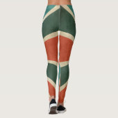Sterreng stof Designer Broek Leggings (Achterkant)