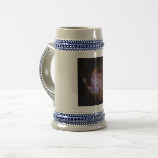 Sterrengeboorte in het Pinwheel: M101 Galaxy Bierpul (Voorkant links)