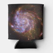 Sterrengeboorte in het Pinwheel: M101 Galaxy Blikjeskoeler (Voorkant)