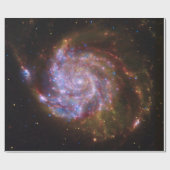 Sterrengeboorte in het Pinwheel: M101 Galaxy Cadeaupapier (Vlak)