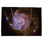 Sterrengeboorte in het Pinwheel: M101 Galaxy Groot Cadeauzakje (Achterkant)