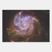 Sterrengeboorte in het Pinwheel: M101 Galaxy Inpakpapier Vel (Voorkant 2)