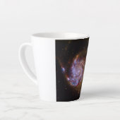 Sterrengeboorte in het Pinwheel: M101 Galaxy Latte Mok (Linkerhoek)