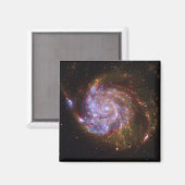 Sterrengeboorte in het Pinwheel: M101 Galaxy Magneet (Voorkant / Achterkant)