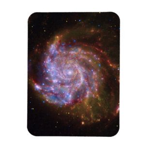 Sterrengeboorte in het Pinwheel: M101 Galaxy Magneet