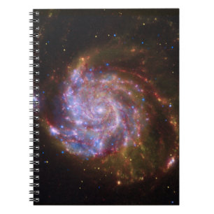 Sterrengeboorte in het Pinwheel: M101 Galaxy Notitieboek