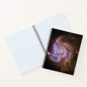 Sterrengeboorte in het Pinwheel: M101 Galaxy Notitieboek (Binnen)