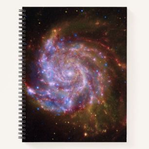 Sterrengeboorte in het Pinwheel: M101 Galaxy Notitieboek