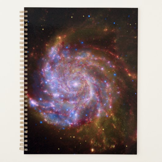 Sterrengeboorte in het Pinwheel: M101 Galaxy Planner (Voorkant)