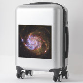 Sterrengeboorte in het Pinwheel: M101 Galaxy Sticker (Koffer)