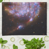 Sterrengeboorte in het Pinwheel: M101 Galaxy Theedoek (Gevouwen)