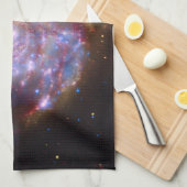 Sterrengeboorte in het Pinwheel: M101 Galaxy Theedoek (Quarter Fold)