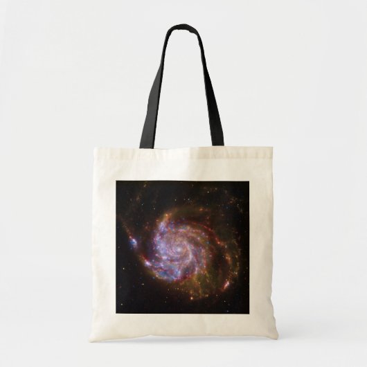 Sterrengeboorte in het Pinwheel: M101 Galaxy Tote Bag (Voorkant)