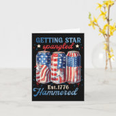 Sterrengekletterde hamer grappig Amerika Kaart (Gele Bloem)