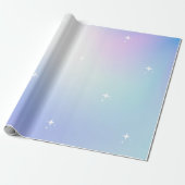 Sterrengemengde Kleur Inpakpapier (Uitgerold)