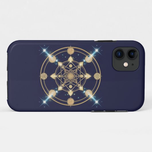 Sterrengeometrie – De Code van Oneindigheid Case-Mate iPhone Case (Achterkant (horizontaal))