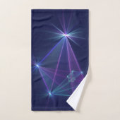Sterrengestel, Abstracte Fantasie Fractale Kunst Bad Handdoek (Handdoek)