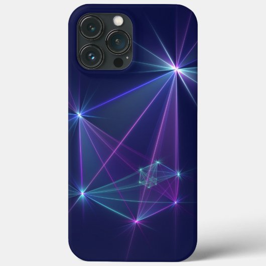 Sterrengestel, abstracte fantasie fractale kunst Case-Mate iPhone case (Achterkant)