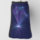 Sterrengestel, Abstracte Fantasie Fractale Kunst Golfheadcover (Draai 90)