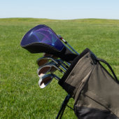 Sterrengestel, Abstracte Fantasie Fractale Kunst Golfheadcover (Insitu)