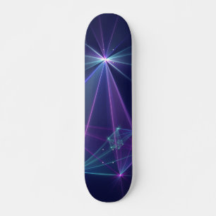 Sterrengestel, Abstracte Fantasie Fractale Kunst Persoonlijk Skateboard