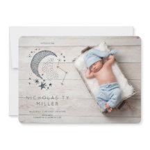 Sterrengestel Geboorteaankondiging Geschreven in d