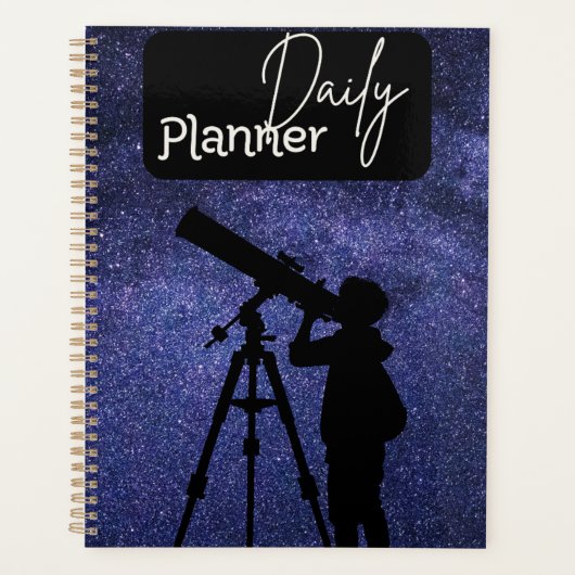 Sterrengids Melkweg Thema Dagelijkse Planner (Voorkant)
