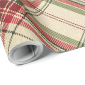 Sterrengloed Plaid  Cadeaupapier (Rol Hoek)