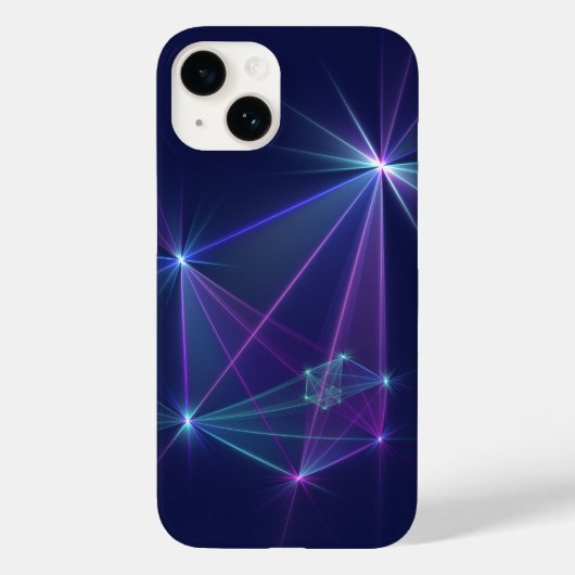 Sterrengroep, Abstracte Fantasie Fractale Kunst Case-Mate iPhone Case (Achterkant)